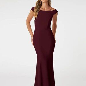 NWT Azazie Nicolina Cabernet